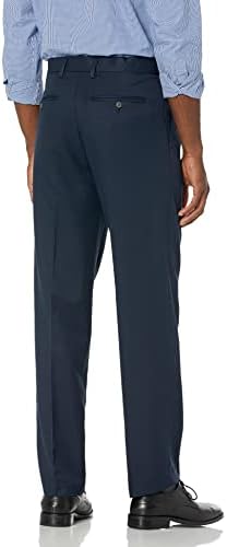 Amazon Essentials Men's Classic-Fit Expandable-Waist Pleated Dress Pant,  Khaki Brown, 44W x 32L : Amazon.com.au: Clothing, Shoes & Accessories