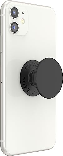 Image of PopSockets: PopGrip with Swappable Top for Phones and Tablets - Black