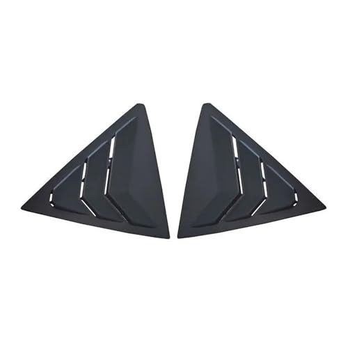 Persiennes de vitre latérale arrière pour Corolla 2014-2018 noir mat