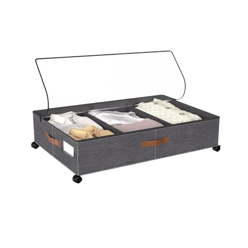 Hrzisda��e�ʂ̎��[�A���t���ȒP�A�܂肽���݉\�A�x�b�h�A�\�t�@�A�ߗށA�ѕz�A�_�X�g�J�o�[�t���̃L���g�̉��Ɏ��[�ł��A�X�y�[�X��ߖ�ł��܂��B ([�����Œ�] - �V���O���Z�b�g,�O���[)