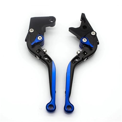 Levier d'embrayage Kawasaki Z750 réglable bleu alu moto 07-12