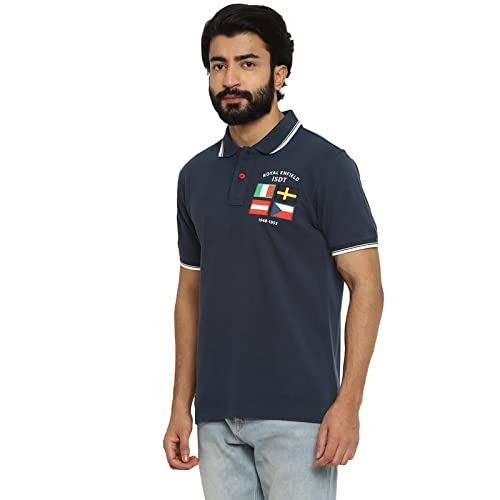 Image of Royal Enfield Flag Polo T-Shirt