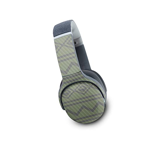 Image of MightySkins Carbon Fiber Skin Compatible with Skullcandy Crusher Evo Wireless - Green Western | Protective, Durable Textured Carbon Fiber Finish | Easy to Apply | Made in The USA