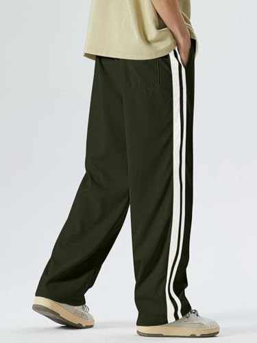Image of GRECIILOOKS Men's Loose Mid Rise Casual Trousers Pants | Regular | Sports Stylish Track Pant | Sweatpants (Available in Plus Size)