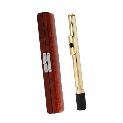 Menolana Flute Headjoint Case Wooden Flute Head Storage Box Professional Wear Resistant Woodwind Instrument Parts Carrier Container, Style A