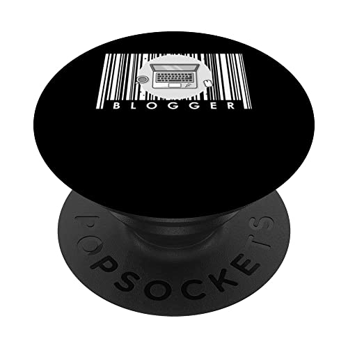 Blog Internet Blogging Content Creator Laptop - Blogger PopSockets Swappable PopGrip