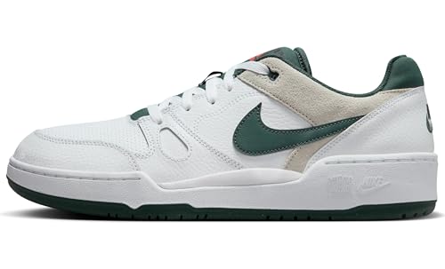 NIKE Full Force LO COB, Sneaker Hombre, White Vintage Green Sea G...