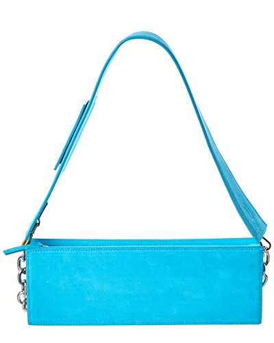 Le Sac Ciuciu Leather Shoulder Bag, Blue2