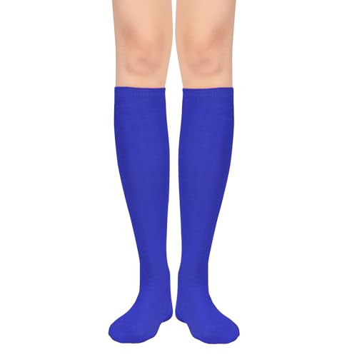 Image of Women's Knee High Socks Long Athletic Thin Thigh High Stocking Outdoor Sport Casual Tube Socks Knee Socks