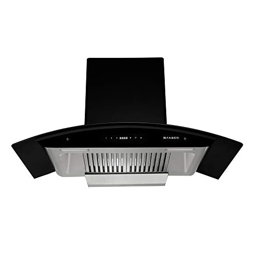 Faber 90 cm 1500 m³/hr Auto-Clean curved glass Kitchen Chimney (HOOD PRIMUS PLUS ENERGY HC SC BK 90, Baffle Filter, Touch Control, Black)
