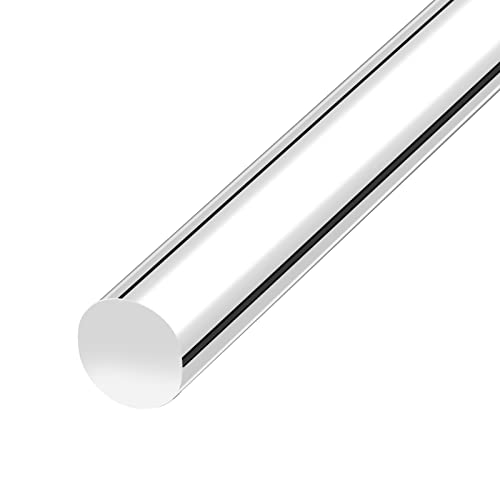 Rod, UHMW-PE, Black, 5/8 in Dia x 6 Ft L