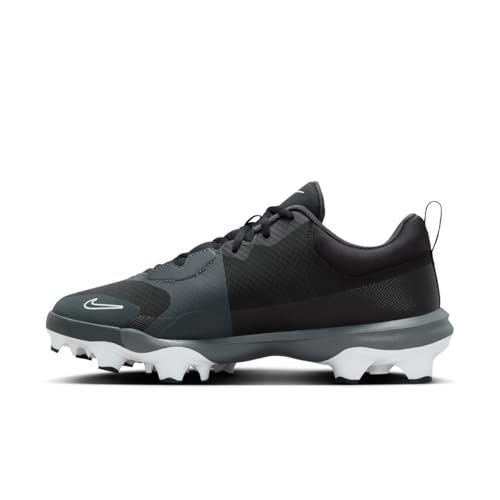 Image of Nike Force Trout 9 Pro MCS Baseball Cleats (FB2908-001, Black /White-Anthracite-Cool Grey)