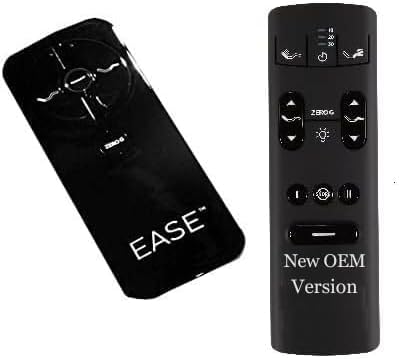 New Ease 2.0 or 3.0 Sealy (Upgraded Black Version) Replacement Remote for Adjustable Beds