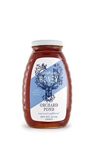 Orchard Pond Organics Miel Wildflower 32 Ounce miniatura 1
