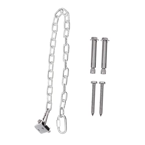 Toddmomy 1 Set Swing Hanging Hook and Resistant Fixing Chains for Indoor Outdoor Use for Swings Sandbags and Fitness Equipment