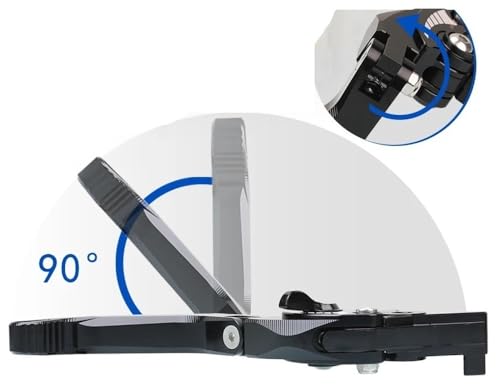 Leviers d'embrayage Trident660 pliables et extensibles pour moto Triumph