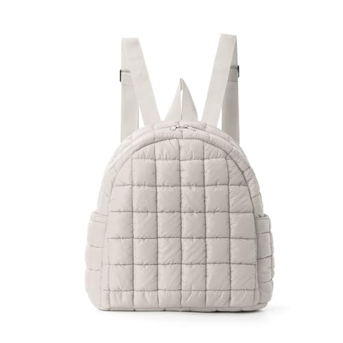 Sac à dos fourre-tout matelassé chic et bouffant pour femme pour le travail