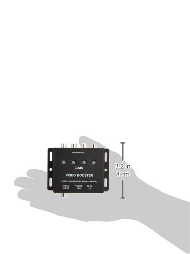 Amazon | 新型ビデオブースター4ポート(分配器)ヘッドレストモニター