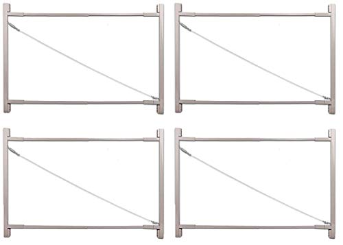 Adjust-A-Gate Gate Building Kit, 36"-72" Wide Opening Up to 6' High (2 Pack) (Set of 2)