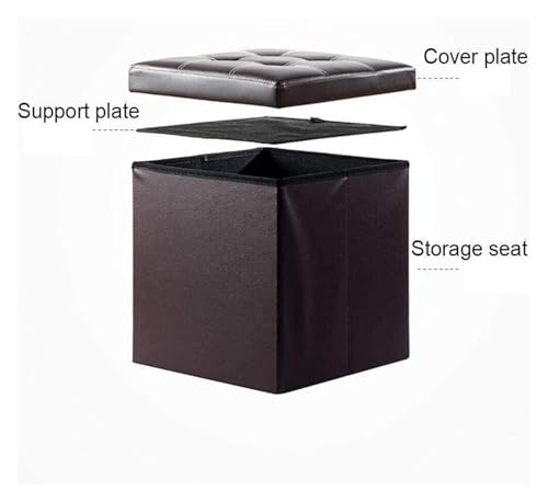 Repose-pieds cube pliable pour ranger et libérer l'espace - 7