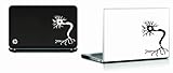 Neuron Sticker (White) Vinyl Decal