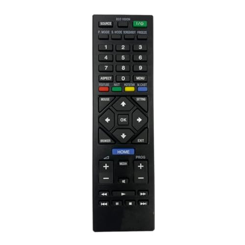 Image of Upix Compatible F&D Smart TV LCD /LED Remote No. 1066 | No Voice | Exact Match Required