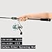 Travel Fishing Pole Combo， 4 Piece Carbon Fiber Spinning Rod Spinning Reel 7ft Braided Line Fishing Carrier Bag for Travel Saltwater Freshwater (6.5FT)