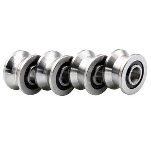 Roulement à billes T22 8mm à gorge en V double étanchéité pour axe - 2