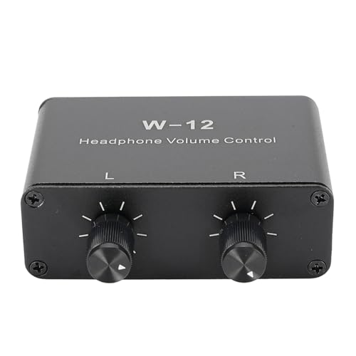 3.5mm 6.35mm Stereo Volume Controller, Audio Volume Control Attenuator, 1/4 Inch 1/8 Inch Inline...