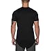 Einfarbig T-Shirts Herren Rundhalsausschnitt Baumwolle Basic Männer T-Shirt Herrenmode Freizeit Sport Fitness einfarbig Reißverschluss Raglanärmel T-Shirt Herren Uhr Thermometer