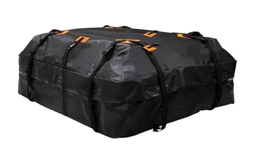 Relingträger 600D wasserdichte Frachttasche Autodach-Frachtträger Universelle Gepäcktasche Aufbewahrungswürfeltasche 20 Kubikfuß Für Alle Autos...