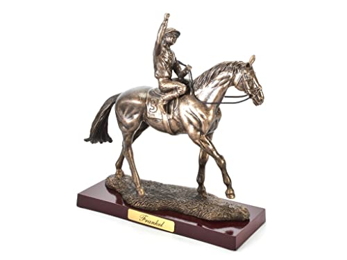 OPO 10 - Collectible miniature horse in resin, about 19cms, Frankel - 108, Bronze