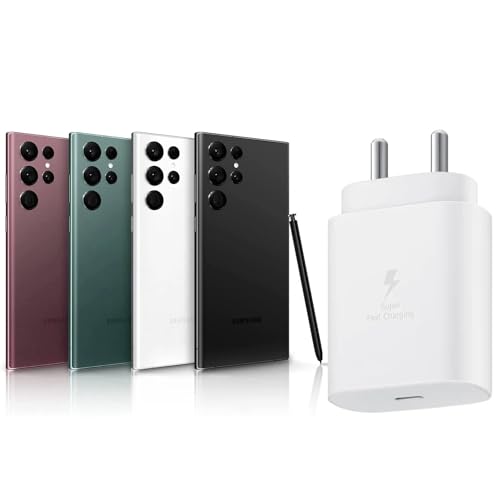 Image of Original 25w Wall Charger Set | Battery Protection | Rapid Power Charging | Compatible with Samsng Galaxy A03s, A13, A23 5G, A33 5G, M13, M23, M33 5G, F13, F23, A02 - White