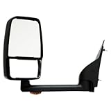 Velvac 714525 2020 Deluxe Series Door Mirror Black, 102
