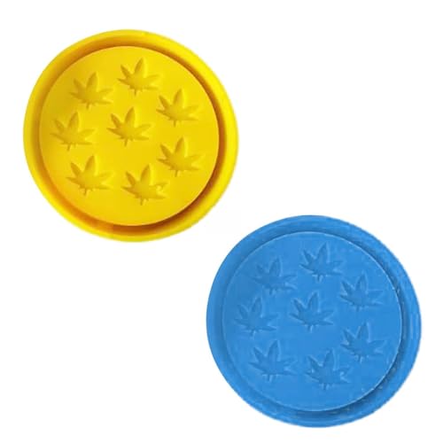 Crystal Epoxy Coaster Cup Pad Resin Mold Round Potleaf Ashtray Silicone Mould