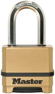 Master Lock M175XDLFCCSEN Magnum 2-in. Resettable Combination Padlock - Quantity 6