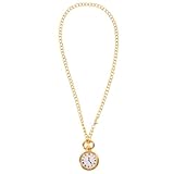 Fausse montre de poche - rehaussez le charme de votre maison de poupée avec ce pendentif exquis de montre de poche miniature d'inspiration vintage, mini montre de poche de maison