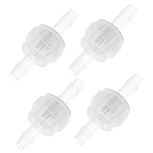 ERINGOGO Válvulas Sentido Para Fluidos Válvulas Antirretorno De Control De Agua Combustible Gas y Aire De Válvulas De Fluido Fluoroelastómero