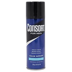Consort Extra Hold Hair Spray, Unscented, 8.3 Oz