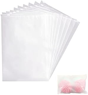 Travel Storage Bags, Reusable Plastic Ziplock Seal Clothes Bags Underwear Storage Bag, 24x35cm Waterproof Frosted Packing Bags for Underwear Clothes Shoes Cosmetics Storage Travel Accessories (10PCS)