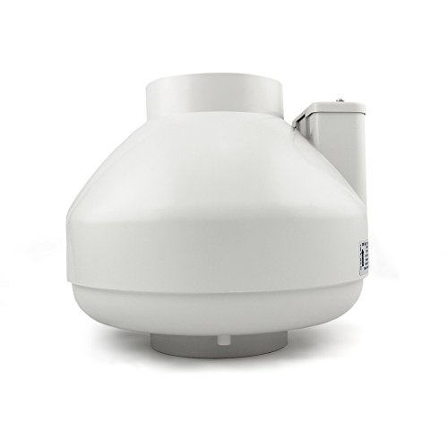 RadonAway 23029-1 RP140 Radon Mitigation Fan, 4",White