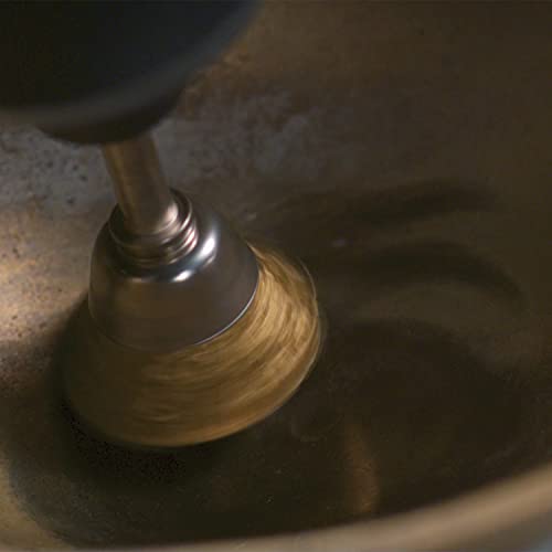 Image of Dremel 536-02 Brass Brushes (2 Pack), 1 /2 inch Diameter