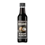 Eat Wholesome Organic Coconut Aminos Sauce, Not Soy Sauce, 300 ml - Vegan, Soy-Free, Naturally Fermented, Reduced Sodium - For Marinades, Dipping Sauce, Rice Bowls and More