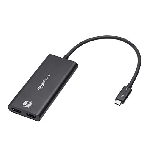 Può essere utilizzato per collegare 2 monitor HDMI con risoluzioni fino a 4K/60Hz a un computer con Mac o Windows dotato di porta Thunderbolt 3