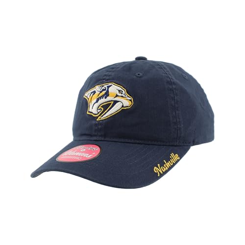 Nashville Predators NHL Officially Licensed Women's Adjustable Hat Girlfriend Icon Team Color