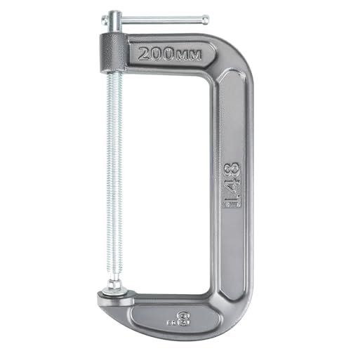 Image of Olympia Tools C-Clamp (8 inch X 4 inch) 38-148, Black (Pack of 6)