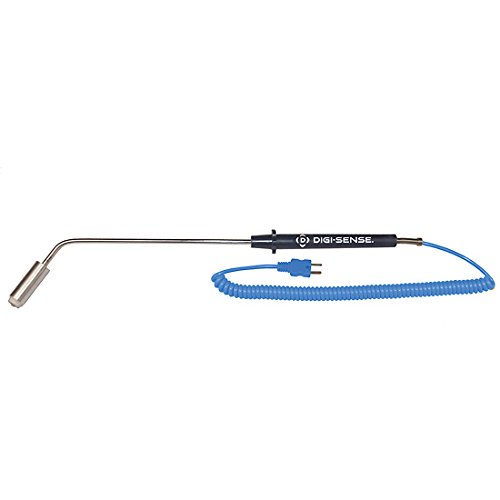 Digi-Sense Type-T, 45 Sonda di superficie angolare, 10 "L, Mini Conn, Exp, cavo bobina da 1,5 m