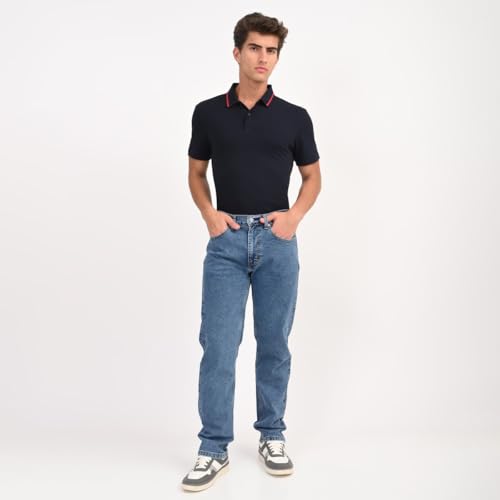 Image of Levi's Men's 505 Straight Fit Mid Rise Jeans