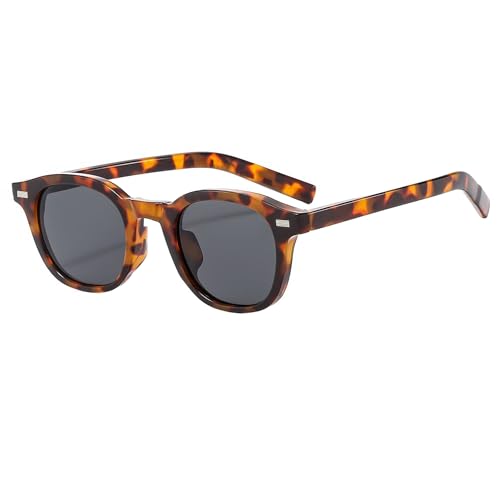 Image of Classic Small Round Sunglasses for Women Men Retro Circle Style Tinted Sun Glasses