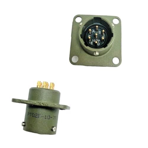 Conector de aviación PT06E 10-7S 7 pines miniatura 6